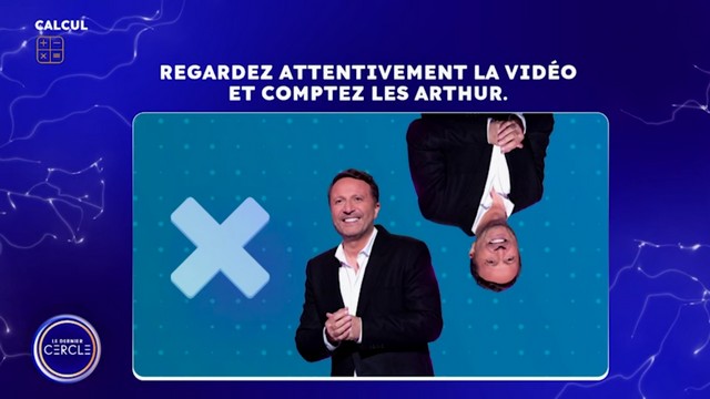 Le dernier cercle - Question calcul (compter les Arthur)